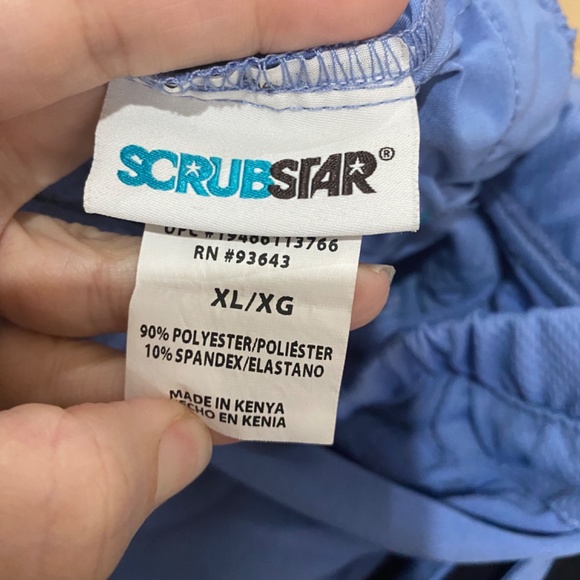 Scrub star set light blue nursing  scrubs - Picture 5 of 5